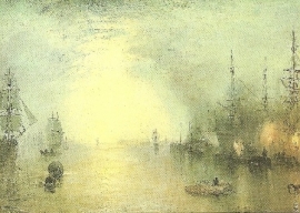 Stoker laadt kolen in maanlicht, J.M.W. Turner