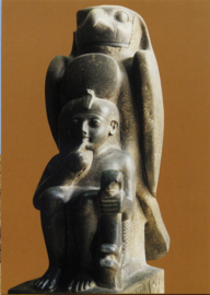 Chefren met Valkgod Horus, Egyptisch