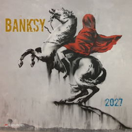 Banksy, 30x30cm maandkalender 2027
