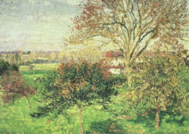 Herfstmorgen in Eragny, Camille Pissarro