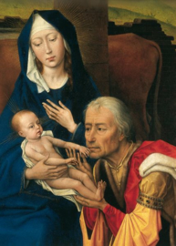 Koning in aanbidding, Rogier van der Weyden