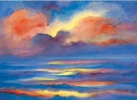 Zonsondergang, Marjan van Zeyl