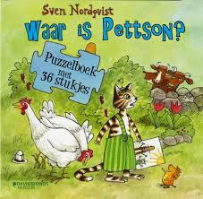 Waar is Pettson, puzzelboek met 36 stukjes