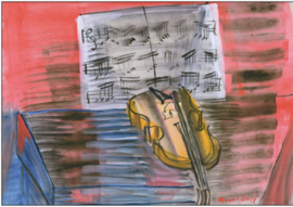 De gele viool, Raoul Dufy