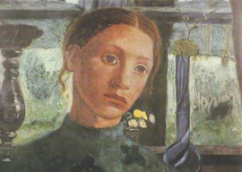 Meisje voor het raam, Paula Modersohn-Becker