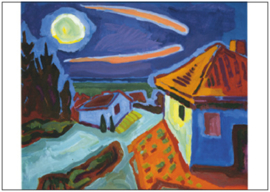 Maan staat links, Karl Schmidt-Rottluff