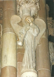 Trombone blazende engel, Straatsburg