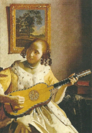 De gitaarspeelster, Johannes Vermeer