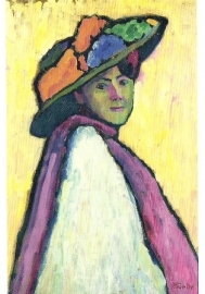 Portret Marianne von Werefkin, Gabriele Münter