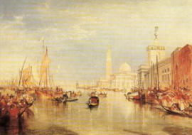 Venetië, Dogana en San Giorgio, J. M. W. Turner