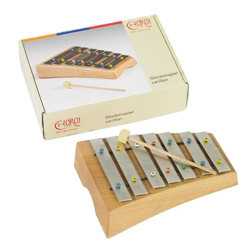 Pentatonisch klokkenspel/xylofoon met klopper ( Choroi)