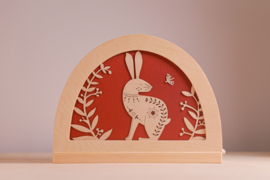 Silhouet De Noest Folklore konijn