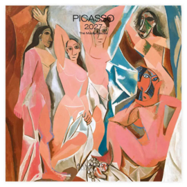 Picasso, 30x30cm maandkalender 2027