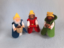 Kerststal 4 Drie koningen (zelfmaakpakketje)