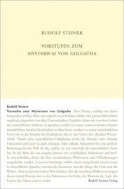 Vorstufen zum Mysterium von Golgatha GA 152 / Rudolf Steinerr
