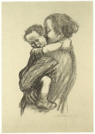 Moeder met jongen, Käthe Kollwitz