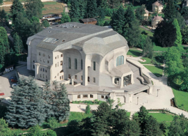 Das Goetheanum, aanzicht vanuit het noordwesten