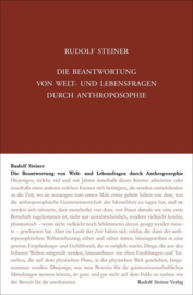 Die Beantwortung von Welt- und Lebensfragen durch Anthroposophie GA 108 / Rudolf Steiner