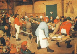 Bruiloftsmaal, Pieter Brueghel de oudere