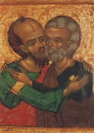 Petrus en Paulus, Griekse Ikoon