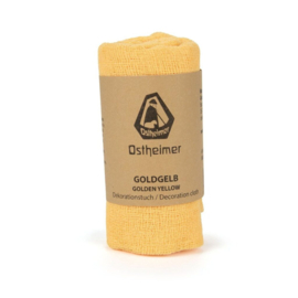 Katoenen speeldoek Goudgeel (Ostheimer)