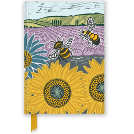 Sunflower Fields, A Flame Tree Blank Sketch Book