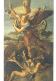 Heilige Michael, de draken dodend, Rafael