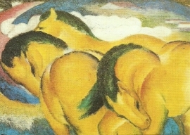 Kleine gele paarden, Franz Marc