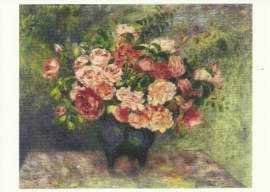 Rozen in vaas, Pierre-Auguste Renoir