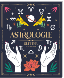 Glitter kleurboek - Astrologie