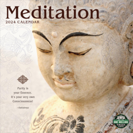 Meditation, Kalender 2024 Amber Lotus