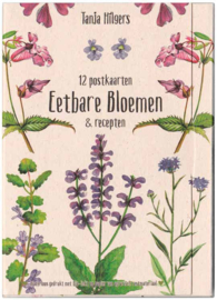 Set 12 Postkaarten met Eetbare Bloemen, Tanja Hilgers