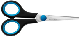 Schoolschaar soft grip grip, linkshandig, 14 cm spits