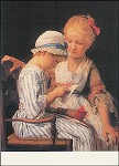 De borduursters, Albert Anker