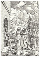Visitatie, Albrecht Dürer