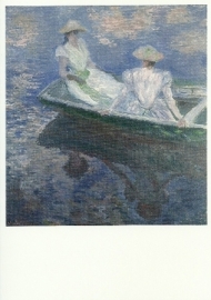 In de boot, Claude Monet