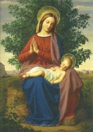 Madonna met kind, Julius Schnorr von Carolsfeld