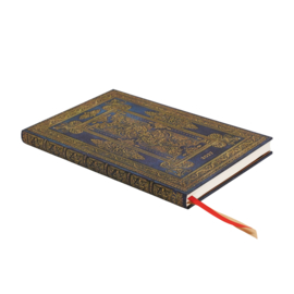 12 maands agenda Paperblanks 2027 Blue Luxe Maxi Horizontal
