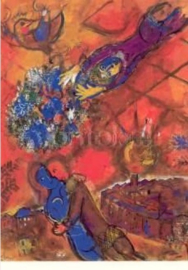Halve maan over Vence, Marc Chagall