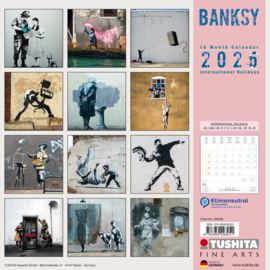 Banksky,  Kalender 2025