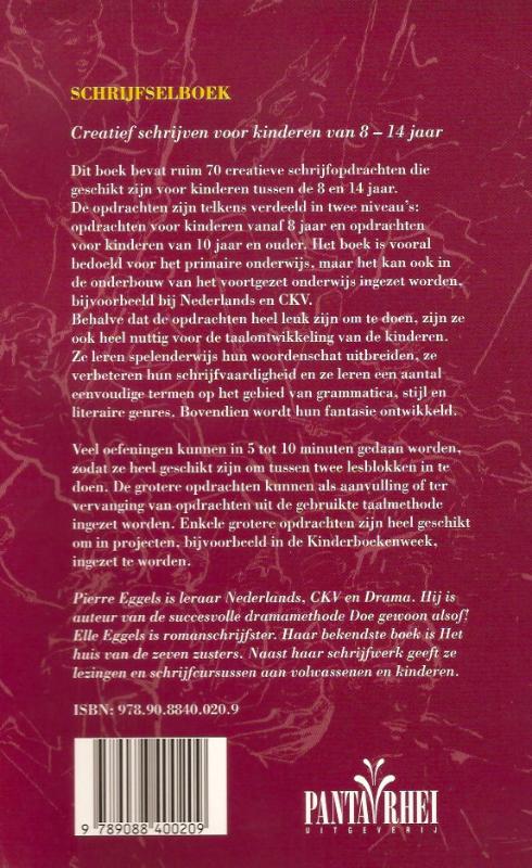 Schrijfselboek / Pierre Eggels