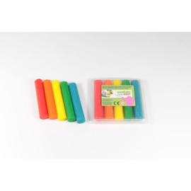 Kneedwas Weible 5  kleuren fantasia  200 g ( verpakking gerecycled)