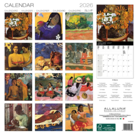 Gauguin, 30x30cm maandkalender 2027