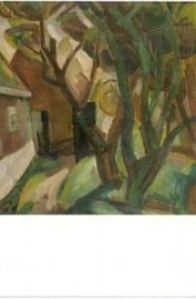 Boerderij met bomen, Leo Gestel