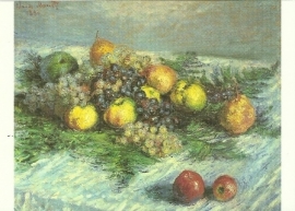Stilleven met peren en druiven, Claude Monet