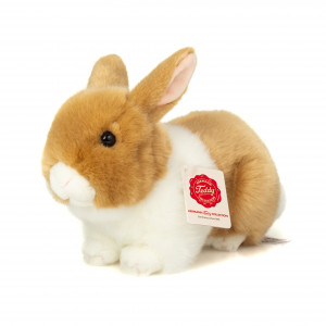 Konijn beige/wit (23 cm)