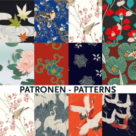 Cadeaupapier boek Asian Patterns