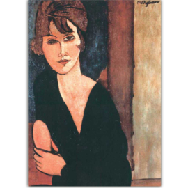 Portret van mevrouw Reynouard, Amadeo Modigliani
