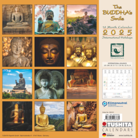 The Buddha's smile,  Kalender 2025