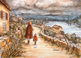 Een dag, Raphaela Kƶhler, DIN A3